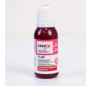 Краситель пищевой концентрат универсальный «KREDA Bio» S-gel 12 Красный Насыщенный бут. 80 мл
